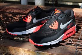 Nike Air Max 90 Essential Anthracite Atomic Red Kicksonfire Com Nike Air Max Nike Air Max 90 Nike Free Shoes