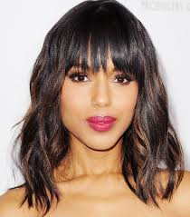 There are different hairstyles in long hair women can apt to look stylish. Mid Length Haircuts With Fringe Combos