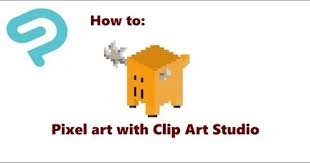 How To Make Pixel Art On Clip Studio Paint Manga Studio Youtube Clip Studio Paint Pixel Art Manga Studio