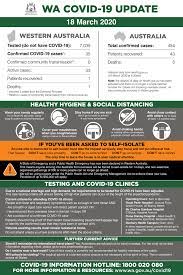 Mark mcgowan to make perth coronavirus lockdown announcement. Mark Mcgowan On Twitter This Is Our Wa Covid 19 Update For 18 March 2020 Our Regular Public Updates Include Up To Date Information Current Advice And Tips On How To Better Protect Yourself For