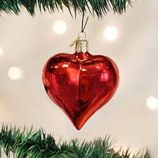 Did you scroll all this way to get facts about indoor decorations? Old World Christmas Large Shiny Red Heart Glass Blown Ornament Walmart Com Heart Ornament Old World Christmas Ornaments Old World Christmas