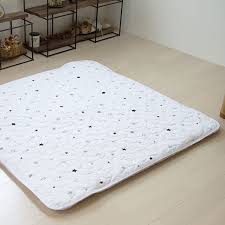 ごろ寝マット ベビープレイマット 洗える専用敷きパッド付き トゥイ rakutenichiba 楽天 ベビールーム 星柄 敷きパッド
