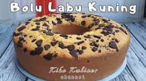4 butir telur (besar) 250 gr labu kuning 250 gr tepung. Resep Bolu Labu Kuning Panggang