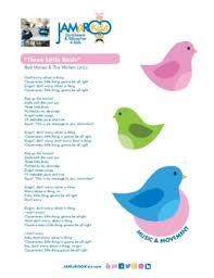 Misheard lyrics, performed by three little birds. Three Little Birds Worksheets Teaching Resources Tpt