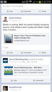 Click create postat the top right of the home screen. Facebook Test Lets Users Share On The Go With A Mobile Web Share Button
