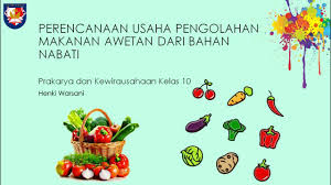 Maybe you would like to learn more about one of these? Perencanaan Usaha Pengolahan Makanan Awetan Dari Bahan Nabati Youtube
