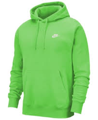 Mens Sportswear Club Fleece Pullover Hoodie In Grn Nebula