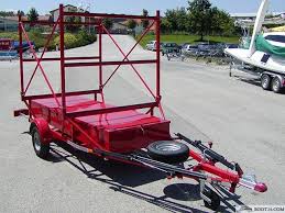 Harbeck Bootstrailer Fur Opti Laser Europe Remorque D Occasion Vente En Ligne De Bateau Remorque Accessoire Remorque Bateau