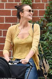 Submitted 1 month ago by deleted. Bradley Cooper S Baby Mama Irina Shayk Models A Silk Camisole As She Takes Their Daughter Out Daily Mail Online