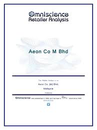 Watch daily aeon share price chart and data for the last 7 years to develop your own trading this page includes full information about the aeon co. Aeon Co M Bhd Malaysia Retail Pricing