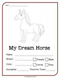 free printable horse activity book for kids the gingerbread pony