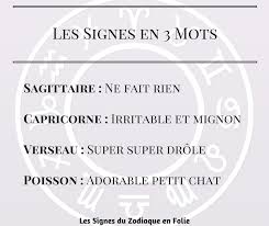 Pin On Les Signes Du Zodiaque En Folie