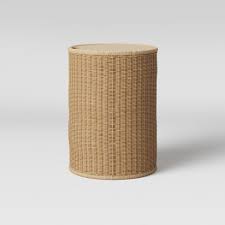 Be it a classic wicker chair or a sofa set with cute cushions, find just the wicker furniture for your outdoor needs. Braeswood Wicker Side Table With Removable Wood Top Brown Project 62 Target
