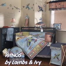 A wide variety of baby nursery beddings options are available to you Airplane Baby Bedding Modern Vintage Aviator Crib Bedding