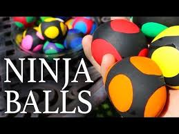 Party Balloons And Flour Turned Into Awesome Ninja Squishy Balls Stress Balls Crafts For Kids Balloons