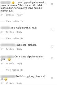Putusnya pertunangan syafie naswip dan aishah azman menjadi topik perbualan hangat para netizen pada bulan lalu. Besar Kepala Bedal Sampai Lebam Adik Dikasari Bekas Tunang Afiq Muiz Geram Kisah Dunia