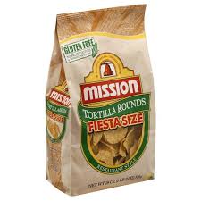 Flavored tortilla chips doritos® twisted lime flavored tortilla chips. Mission Gluten Free Round Tortilla Chips Fiesta Size 18 Oz Walmart Com Walmart Com