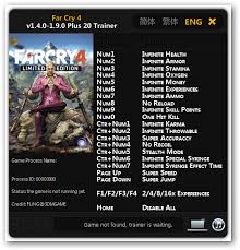 чит коды на фар край 4 на Xbox 360 Far Cry 4 Trejner Trainer 20 1 4 0 1 9 0 Fixed Fling