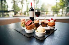Review Of Gentlemen S Afternoon Tea At Laguna Kitchen And Bar Cardiff Tea Snacks Catering Food Afternoon Tea
