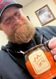 Morning coffee and greetings from Chubby and Oakley