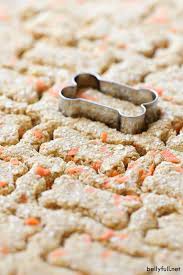 Two types of treats you can create with little fuss are a basic dog biscuit and a trail mix. Carrot Cake Homemade Dog Treats Belly Full