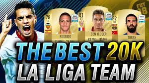 Fifa 18 Overpowered La Liga Squad Builder Fifa 18 Ultimate Team By 3 La Liga Youtube Squad