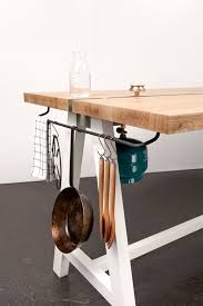 A Multipurpose Table You Can Prep Cook And Eat At Multipurpose Table Minimalist Kitchen Multipurpose Furniture