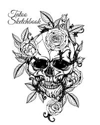This tattoo is styled to show affliction. Tatoo Sketchbook Gothic Tattoo Temporary Ideas Notebook Blank Sketch Pad With Sugar Skull Cover Design 150 Blank Comic Sketch Book Pages 8 X 10 Skull Inked 9783749756186 Amazon Com Books