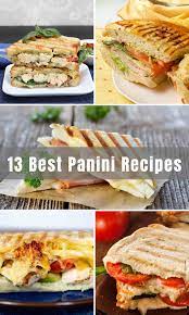 Brush each side with olive oil and drizzle with balsamic vinegar. 13 Best Panini Recipes That Are Easy To Make At Home Izzycooking