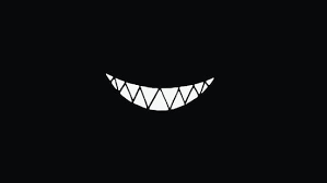 Kimetsu no yaiba kyojuro rengoku (flame breathing esoteric art ninth form: Hd Wallpaper Minimalism Dark Smirk Smile Demon Pointy Teeth Artwork Wallpaper Flare