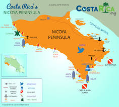 The map is showing costa rica and the neighboring countries with international borders, the national capital san josé, department capitals, major cities and towns, main roads, railroads and major airports. Karten Von Costa Rica Alle Karten Die Sie Fur Ihren Urlaub Brauchen