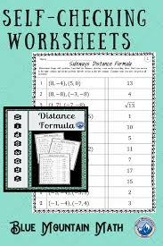 Distance Formula Sideways In 2020 Distance Formula Common Core Math Activities Fun Math