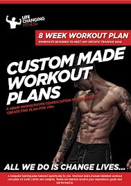 8 Week Custom Made Workout Plan