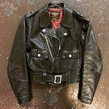 Pin By Jeff Samoray On Leather Vinyl Jackets Biker Jacket Style Leather Jacket Men Vintage Leather Jacket