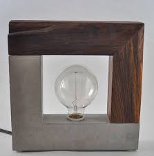 Concrete Live Edge Large Table Lamp Handmade Cabinets Rustic Mexican Furniture Rustic Wall Shelves