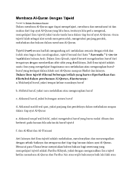 Apabila kita membaca alquran, kita tahu ingin berhenti wakaf di tempat yang. Doc Baca Alquran Blanknotes Crochet Rajut Academia Edu