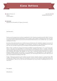 Check spelling or type a new query. Treasury Accountant Cover Letter Example Kickresume