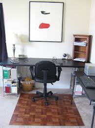 fake it frugal diy wooden office chair mat office chair mat home office chairs wooden office chair