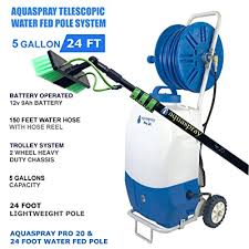 Free delivery and returns on ebay plus items for plus members. Buy Portable Rolling 5 2 Gallon Water Tank With Pump And Water Fed Pole Tank 24 Ft Pole Online In Taiwan B07f3b56gn