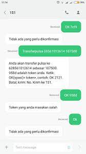 Transferpulsa 08151234567 10000 kemudian kirim ke 151. Asdi Wihandono On Twitter Ini Kok Gagal Terus Transfer Pulsa Indosatcare
