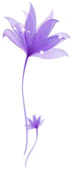 Decorative Purple Flower Png Transparent Ornament Purple Flowers Blue Flower Png Flower Clipart