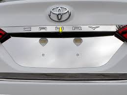 In stock and ready to ship. Toyota Camry Chrome License Plate Bezel 2018 2019 2020 2021 Shopsar Com