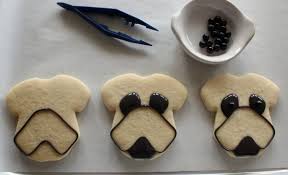 Decorated Boxer Cookies Dog Cookies Dog Food Recipes Dog Biscuit Recipes