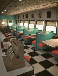 American Diner 60 S Diner Aesthetic Vintage Diner Diner Decor