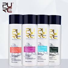Tratamento Para 4 Pcs Cabelo Queratina Alisamento De Cabelos Shampoo E Reparacao Condicionador De Cabelo Danificado E Fa Keratin Hair Keratin Treatment Keratin