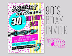 Find invitation party on topsearch.co. 90 S Birthday Party Invitation Customize Your Info Summerrainedesigns Etsy 90s 90s Party Invitation 90s Theme Party Neon Party Invitations