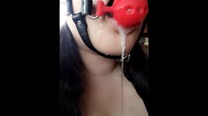 Ball gagged and drooling porn hentai