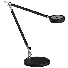Modern work place with laptop, camera and lamp 3d render. Gremle Led Adjustable Modern Desk Lamp In Black 60h48 Lamps Plus