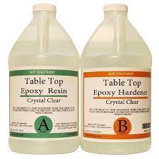 Table Top Epoxy Resin 1 Gal Kit For Super Gloss Coatings Walmart Com Epoxy Resin Table Crystal Clear Epoxy Resin Clear Epoxy Resin