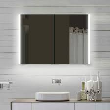 Bad spiegelschrank beleuchtung gunstig online kaufen lionshome. Lux Aqua Desging Alu Rahmen Badezimmer Wand Led Spiegelschrank Serie Llc100x70dp Gunstig Kaufen Ebay